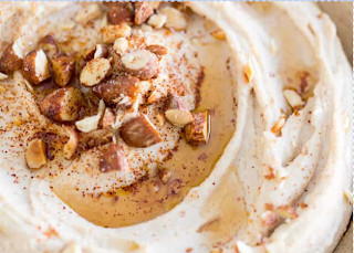 hummus-with-sauteed-almond